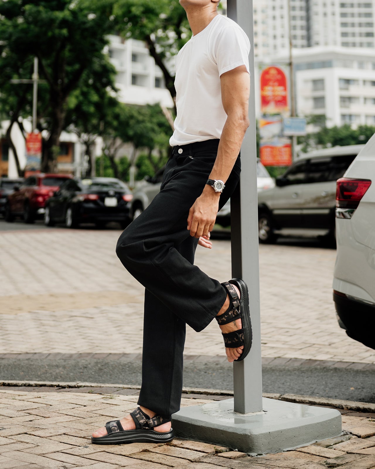 Sandal Nam Zuciani The Trend Walkers N18-SMY03Đen Color1