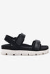 Giày Sandals Zucia Quai Dán Đế Phối Cói-STH92Đen Color1First
