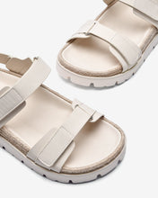 Giày Sandals Zucia Quai Dán Đế Phối Cói-STH92Kem Color1