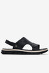 Giày Sandal Nam Zuciani Viền Đế Trắng-SCF66Đen Color1First