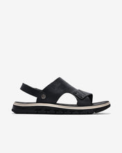 Giày Sandal Nam Zuciani Viền Đế Trắng-SCF66Đen Color1First