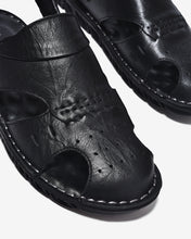 Sandal Rọ Zuciani Viền Chỉ Đục Lỗ-SCF84Đen Color1