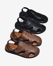 Sandal Rọ Zuciani Viền Chỉ Đục Lỗ-SCF84Đen Color1