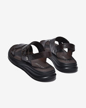 Giày Sandal Nam Zuciani Quai Ngang Chéo Cách Điệu-SCF85Nâu Color1