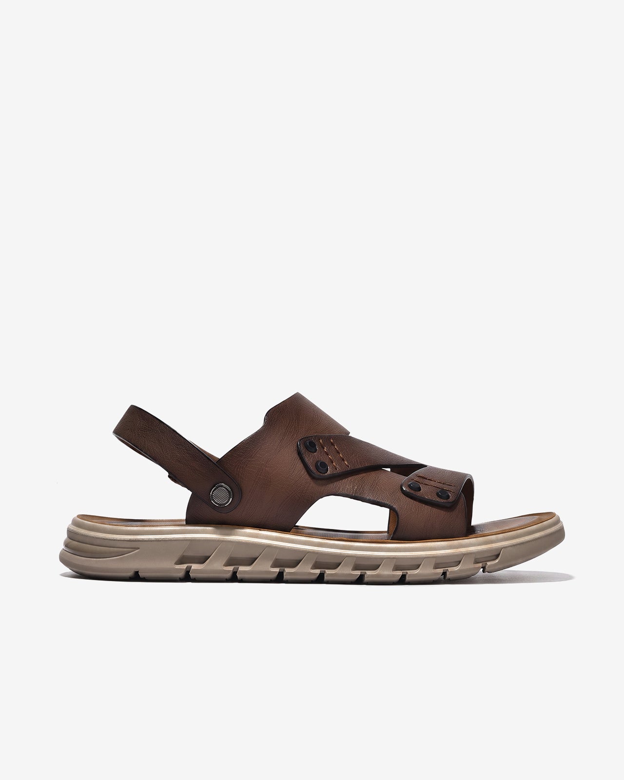 Sandal Nam Zuciani Quai Đan Chéo-SCF87Nâu Color1First emnhubong