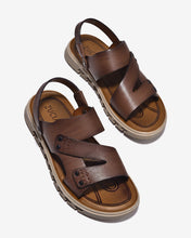 Sandal Nam Zuciani Quai Đan Chéo-SCF87Nâu Color1