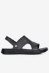 Giày Sandal Zuciani Bảng Ngang Phối Chéo-SRD40-Xám Color1First