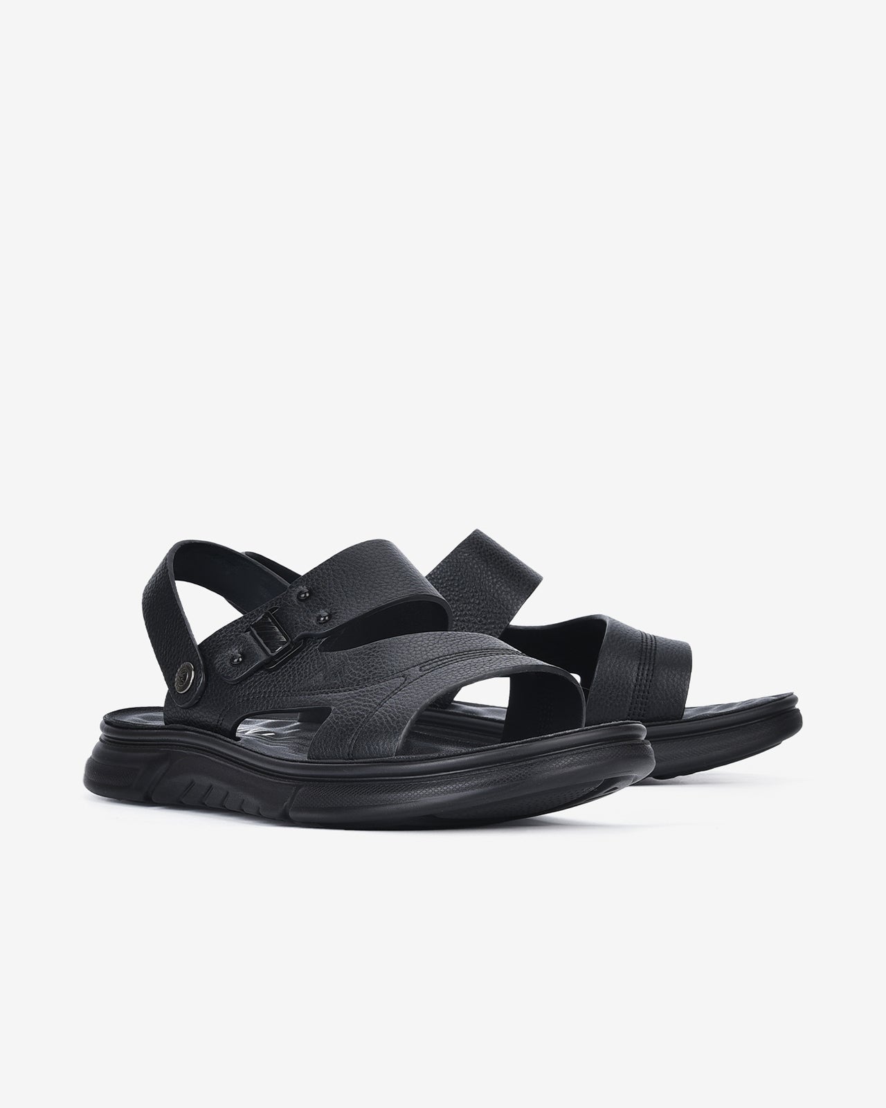 Giày Sandals Zuciani Phối Phụ Kiện-SRD41-Đen Color1