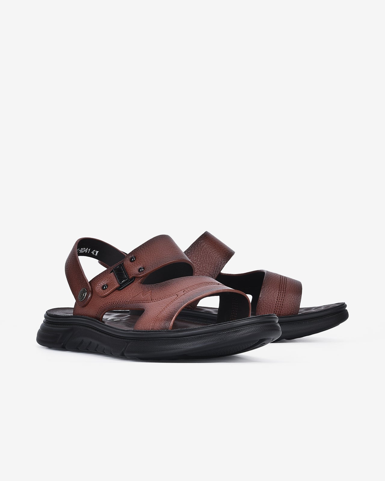 Giày Sandals Zuciani Phối Phụ Kiện-SRD41-Nâu Color1