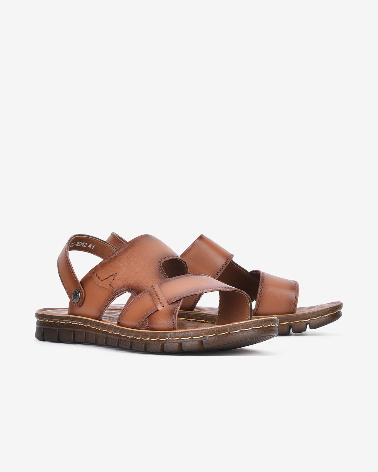 Giày Sandal Zuciani Viền Đế Nổi-SRD42-Nâu Color1