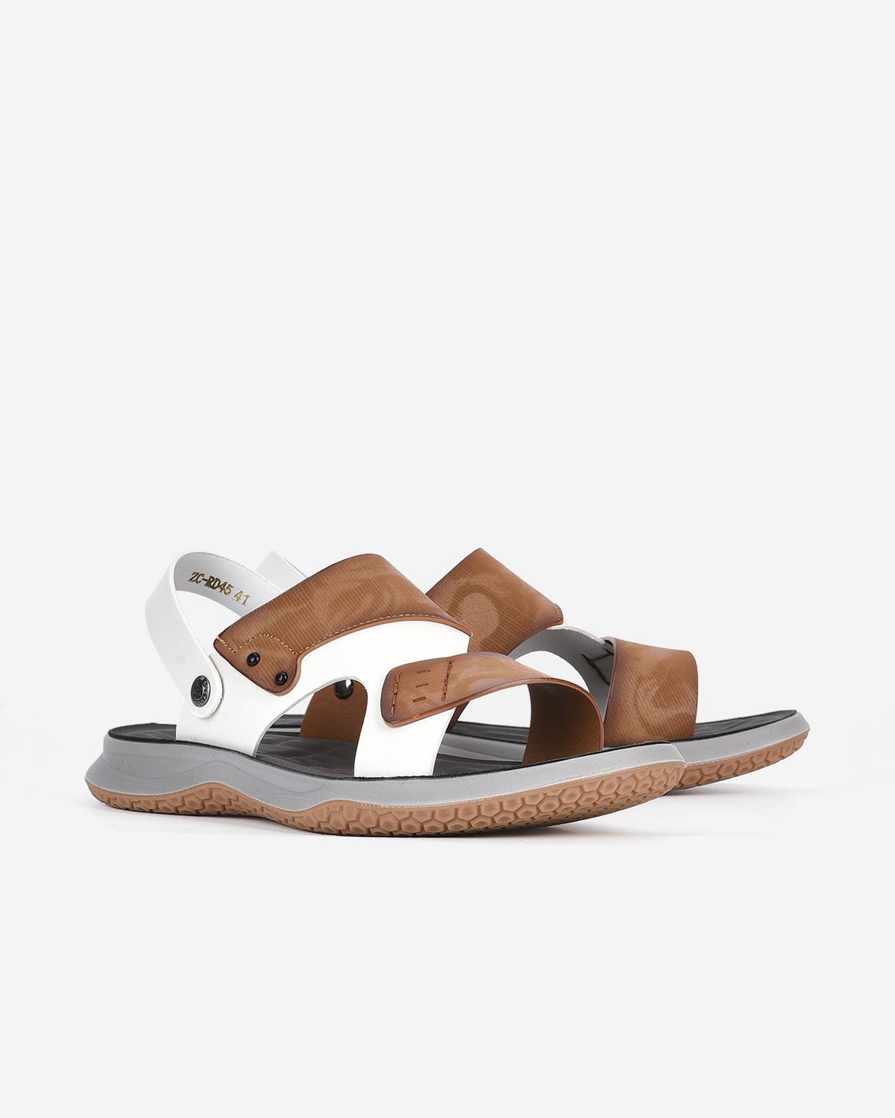 Giày Sandal Zuciani Phối Màu Ấn Tượng-SRD45Vàng Color2