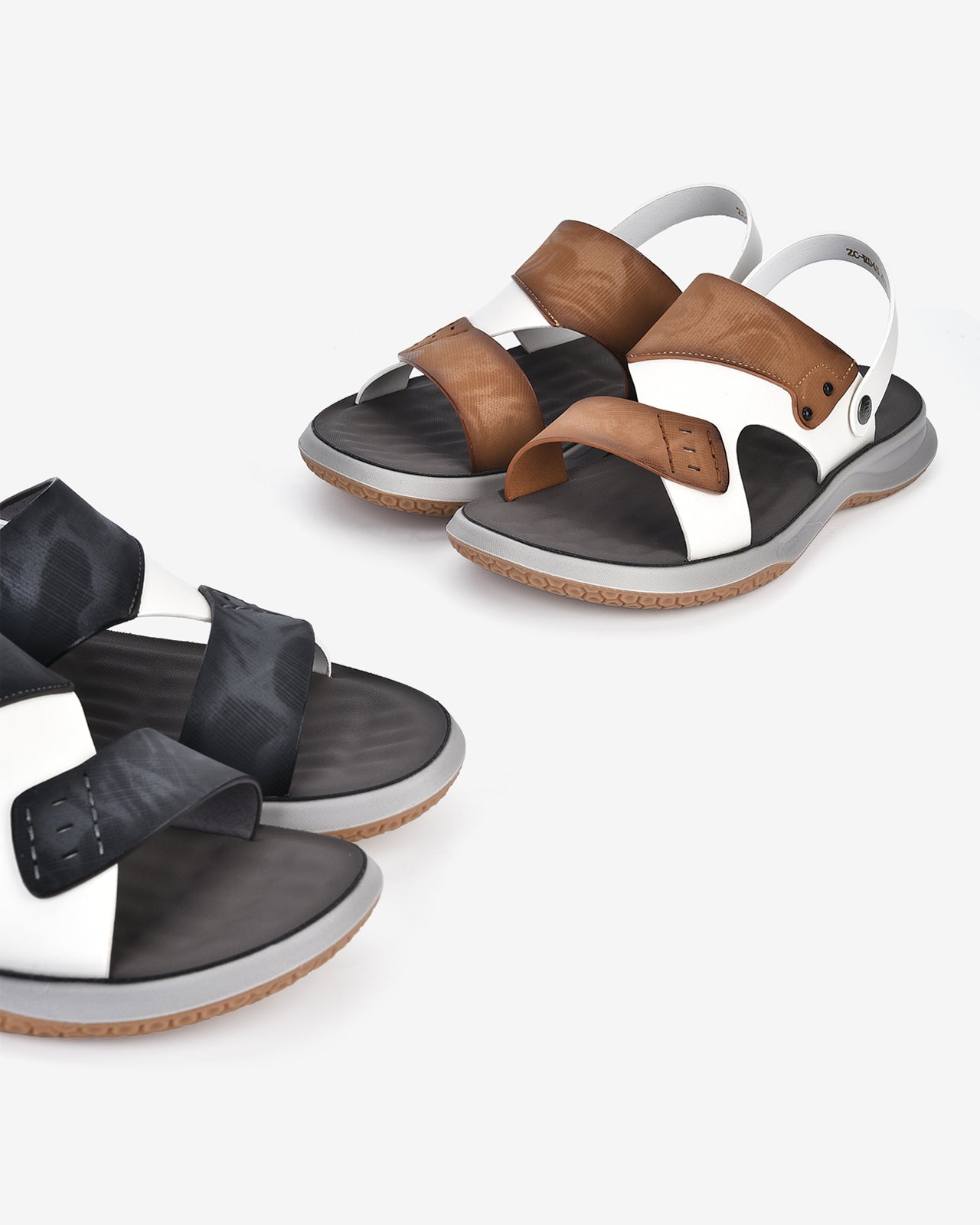 Giày Sandal Zuciani Phối Màu Ấn Tượng-SRD45Vàng Color1