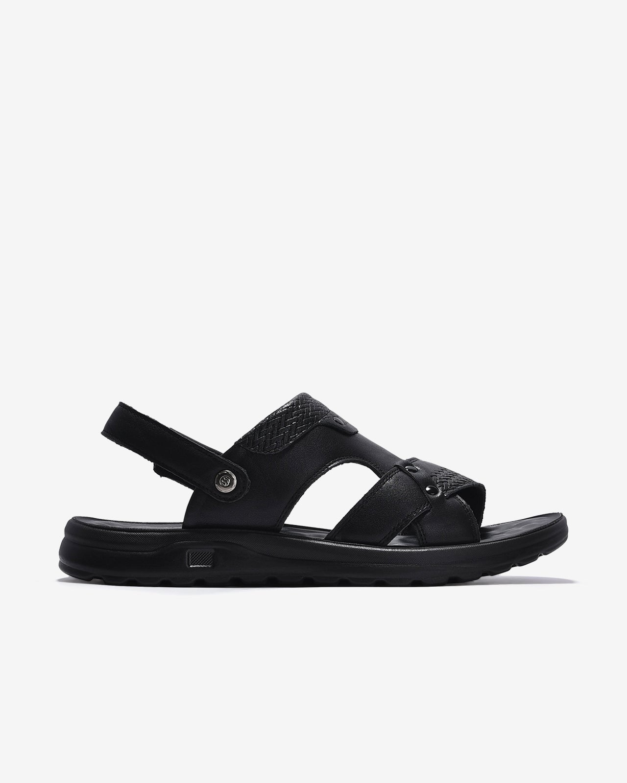 Sandal Nam Zuciani Da Mềm Quai Bản To-SRD62Đen Color1First
