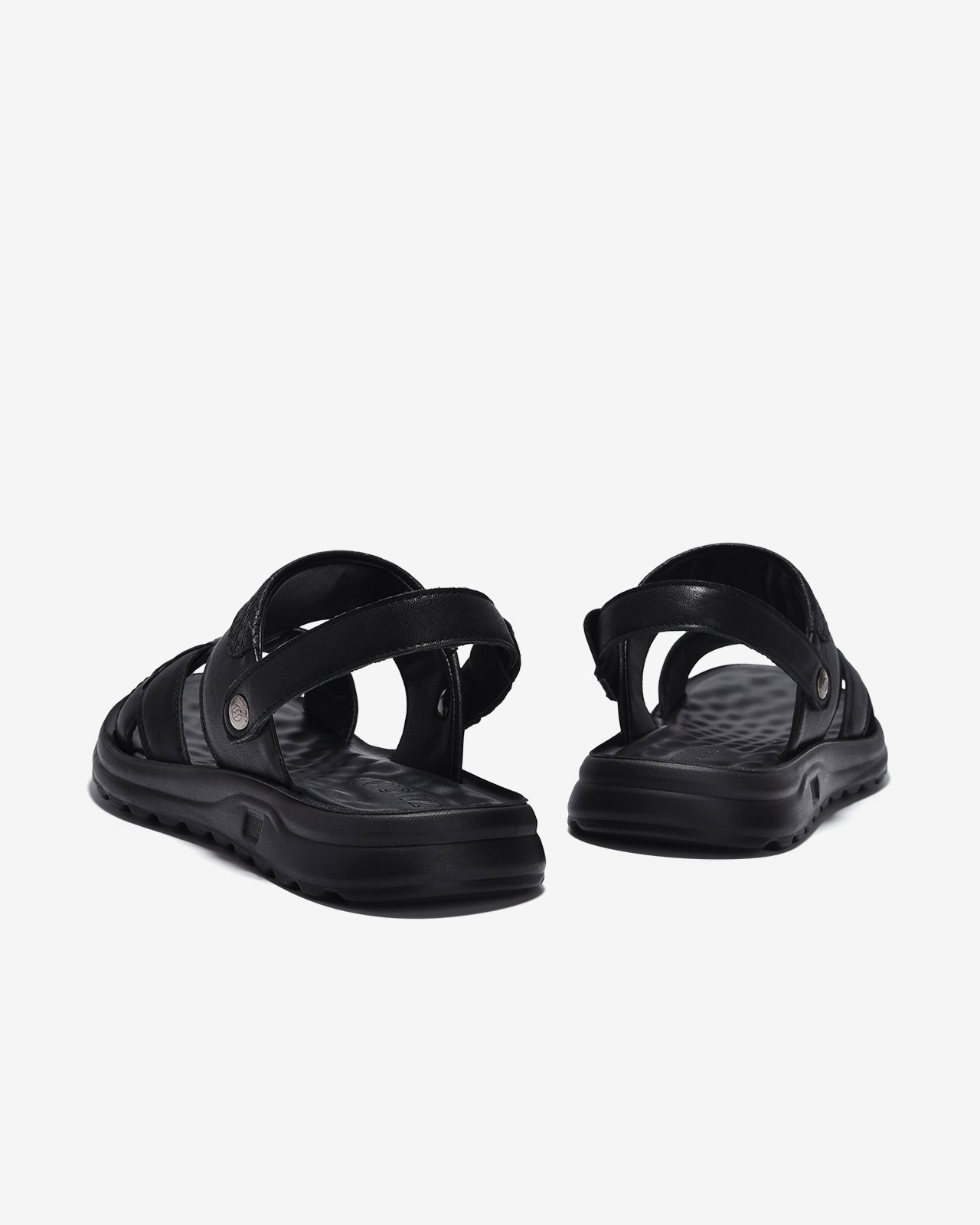 Sandal Nam Zuciani Da Mềm Quai Bản To-SRD62Đen Color1