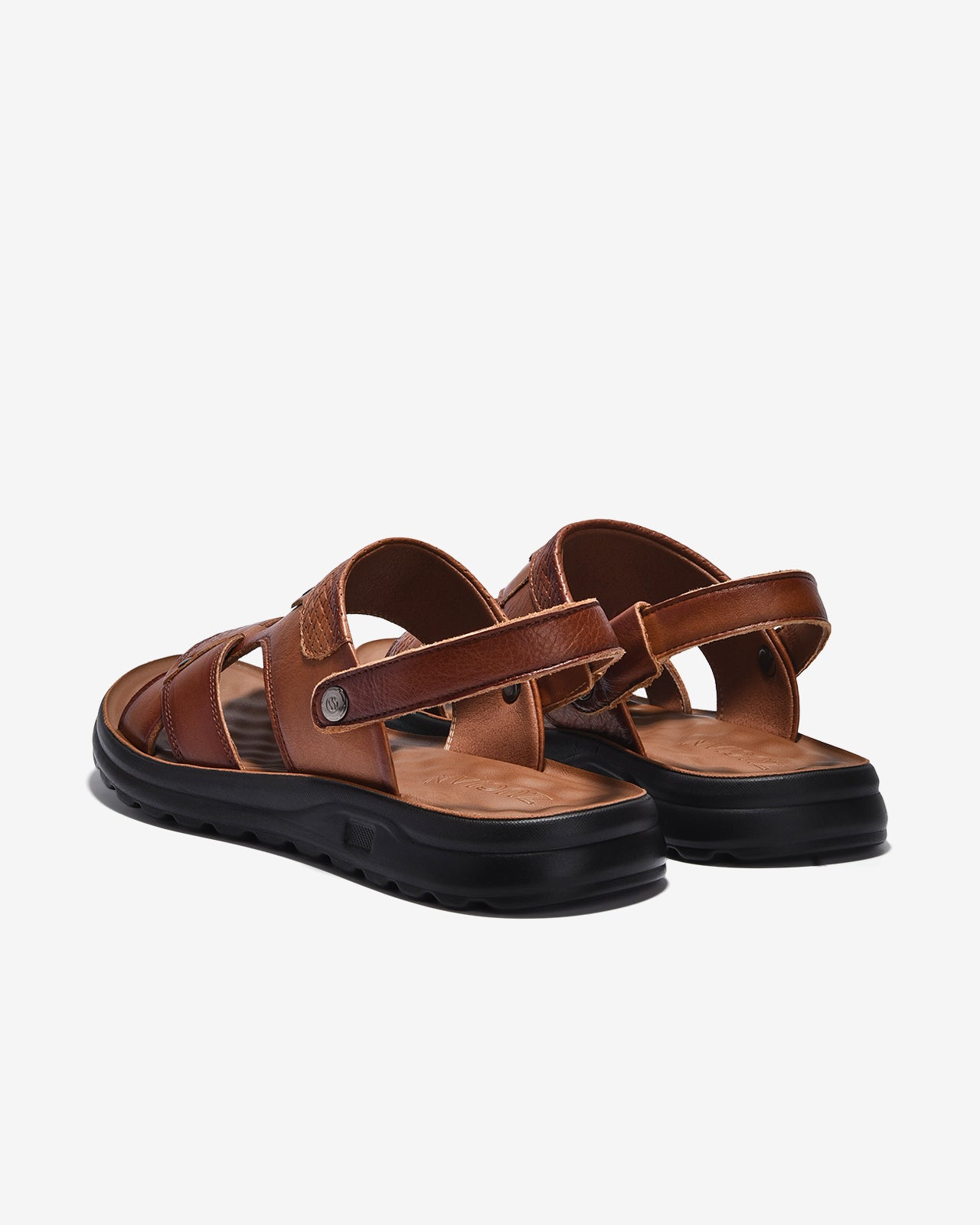 Sandal Nam Zuciani Da Mềm Quai Bản To-SRD62Nâu Color1