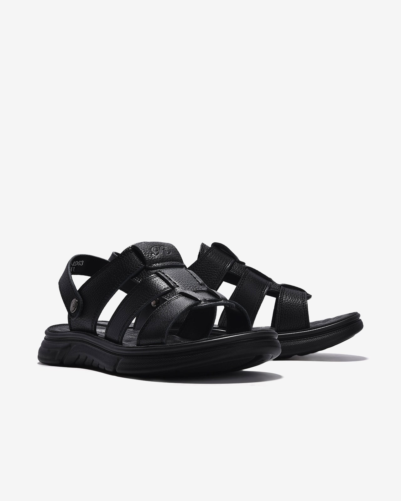 Giày Sandal Nam Zuciani Quai Đan-SRD63Đen Color1