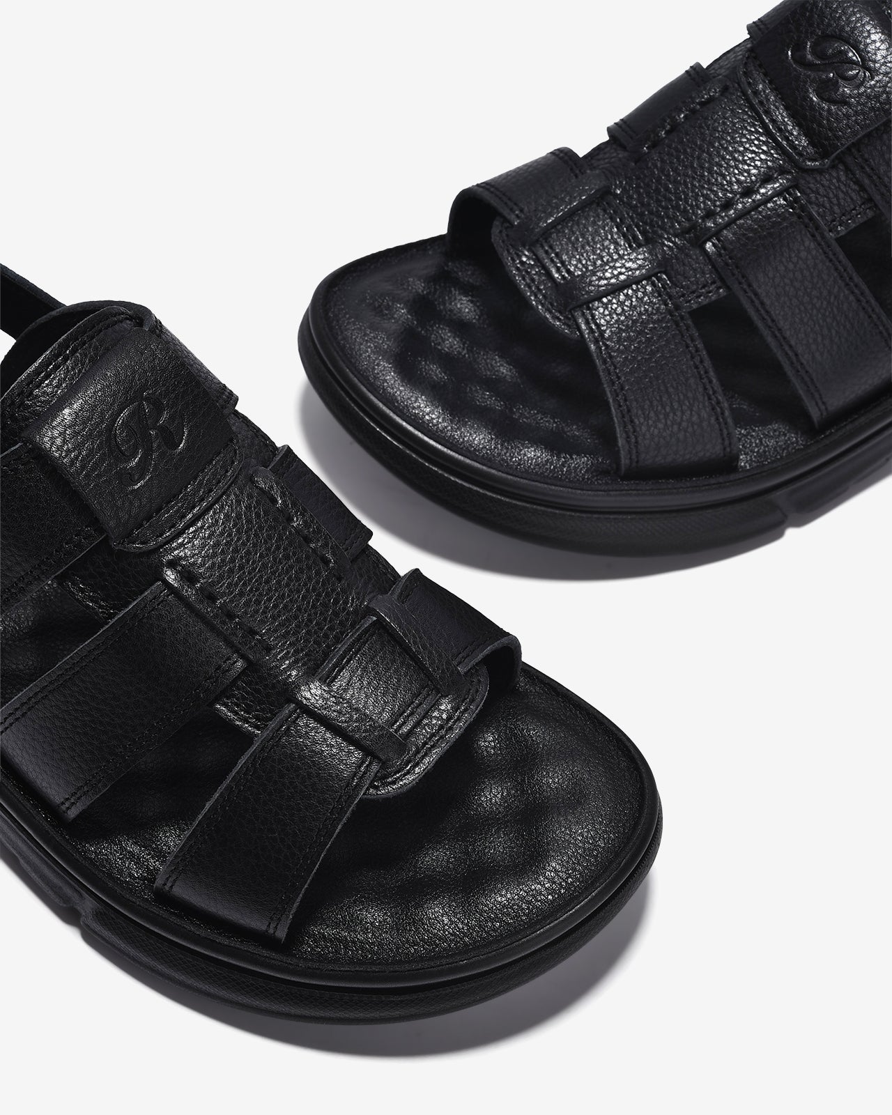 Giày Sandal Nam Zuciani Quai Đan-SRD63Đen Color1