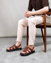 Giày Sandal Nam Zuciani Quai Đan-SRD63Nâu Color1
