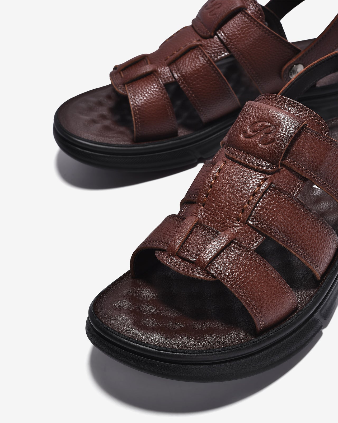 Giày Sandal Nam Zuciani Quai Đan-SRD63-Nâu Color1