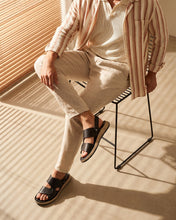 Giày Sandal Zuciani Da Mềm Đế Phối-SRD69Đen Color1