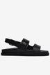 Giày Sandal Zuciani Quai Phối Khóa-SRW22Đen Color1First