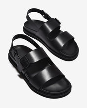 Giày Sandal Zuciani Quai Phối Khóa-SRW22Đen Color1