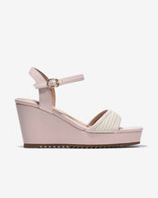Sandal Xuồng Đông Hải 9cm Họa Tiết Đan-S81W2Hồng Color1First