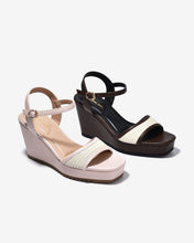 Sandal Xuồng Đông Hải 9cm Họa Tiết Đan-S81W2Hồng Color1