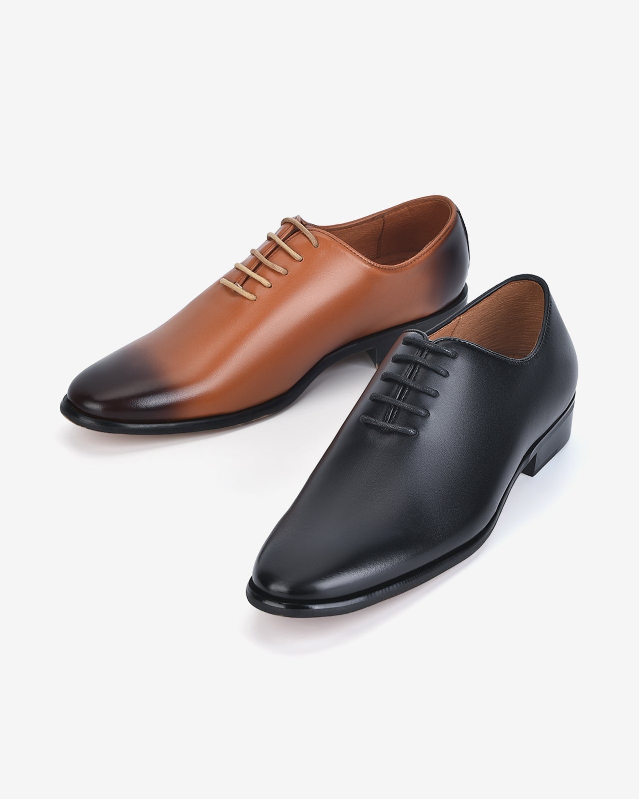 Giày Tây Cao Cấp Wholecut Oxford-G0128Đen Color1