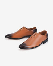 Giày Tây Cao Cấp Wholecut Oxford-G0128Vàng Color1