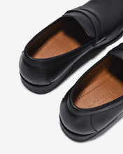 Giày Nam Penny Loafer Dập Vân-G01A8Đen Color1