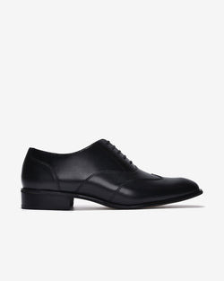 Giày Tây Nam Đông Hải Oxford Lịch Lãm-G01B9-Đen Color2First