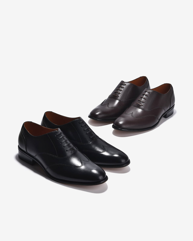 Giày Tây Nam Đông Hải Oxford Lịch Lãm-G01B9-Nâu Color2