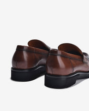 Giày Tây Loafer Đông Hải Đế Chunky-G01C1-Nâu Color2