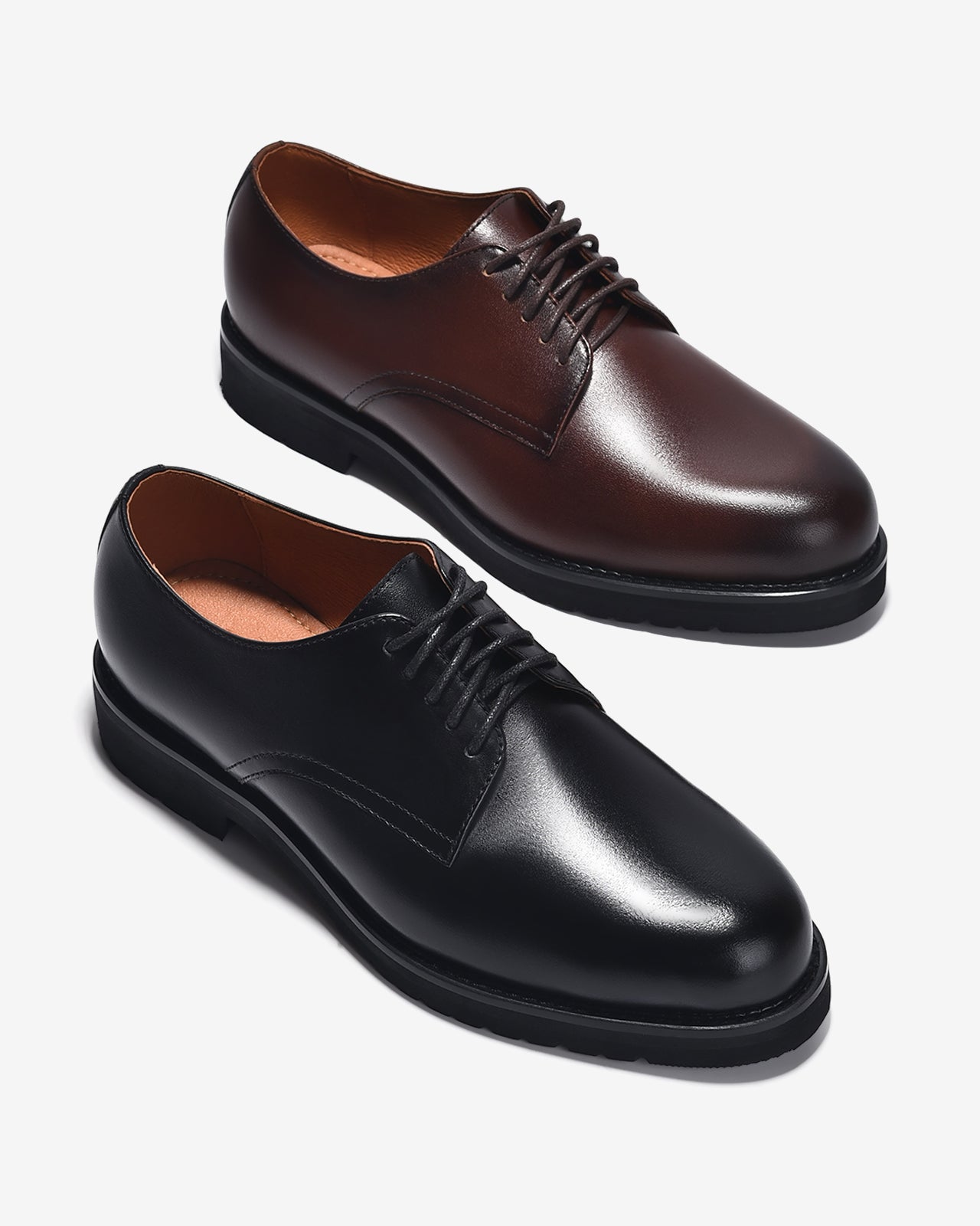 Giày Tây Nam Đông Hải Đế Derby Cổ Điển-G01C4-Đen Color1
