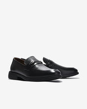 Giày Tây Loafer Đông Hải Quai Phối Khóa-G01C8Đen Color1