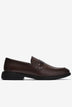 Giày Tây Loafer Đông Hải Quai Phối Khóa-G01C8Nâu Color1First
