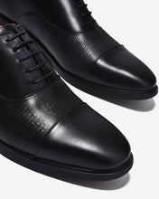 Giày Tây Nam Oxford Đông Hải Dập Vân-G01D2Đen Color1