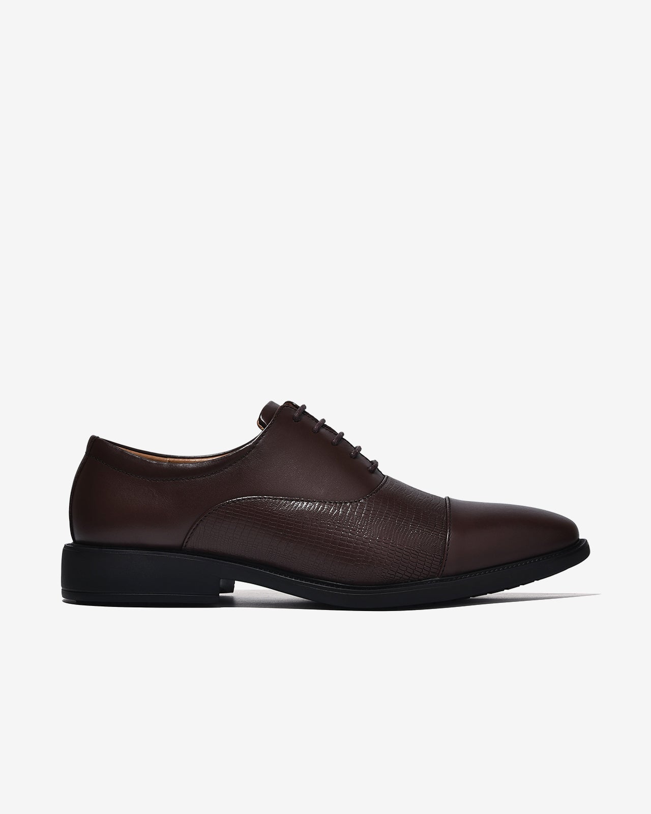 Giày Tây Nam Oxford Đông Hải Dập Vân-G01D2Nâu Color1First