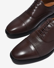 Giày Tây Nam Oxford Đông Hải Dập Vân-G01D2Nâu Color1