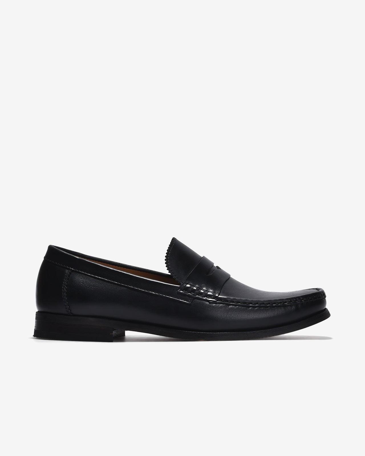 Giày Da Nam Penny Loafer-G0614Đen Color2First