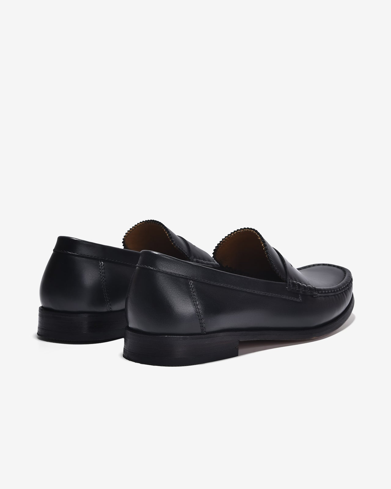 Giày Da Nam Penny Loafer-G0614Đen Color1