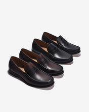 Giày Da Nam Penny Loafer-G0614Đen Color1