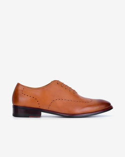 Giày Tây Đông Hải Oxford Wholecut Cổ Điển-G0616Vàng Color2First