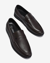 Giày Tây Nam Đông Hải Da Vân Đính Logo-G2295-Nâu Color1