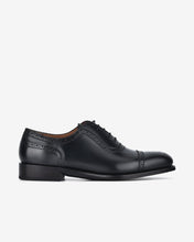 Giày Tây Goodyear Welt Oxford-G3304Đen Color1First