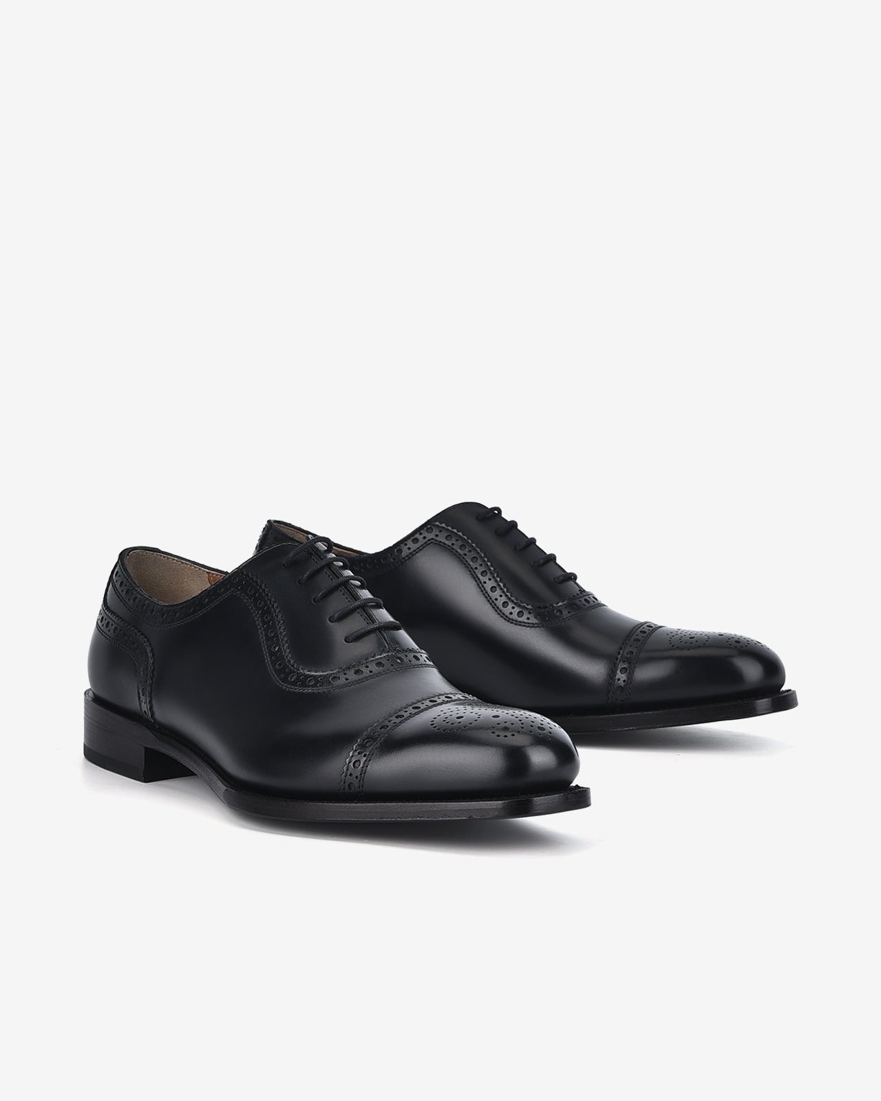 Giày Tây Goodyear Welt Oxford-G3304Đen Color2