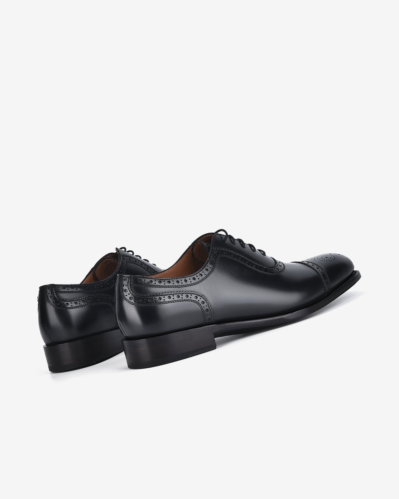 Giày Tây Goodyear Welt Oxford-G3304Đen Color1