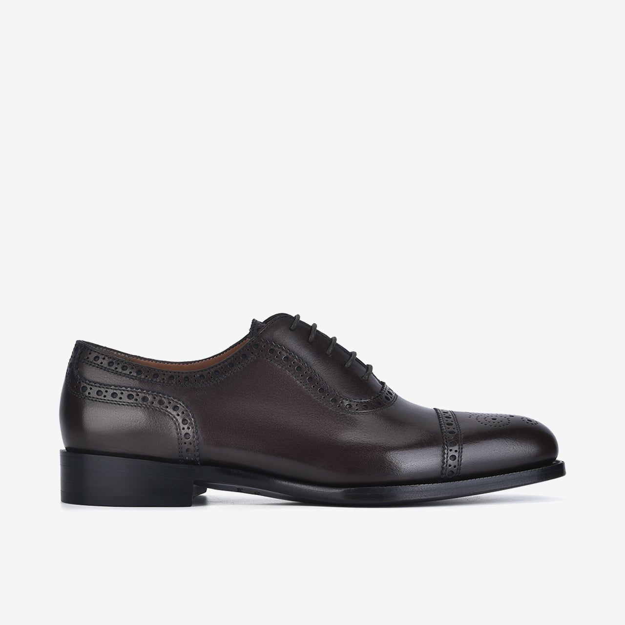 Giày Tây Goodyear Welt Oxford-G3304Nâu Color1First