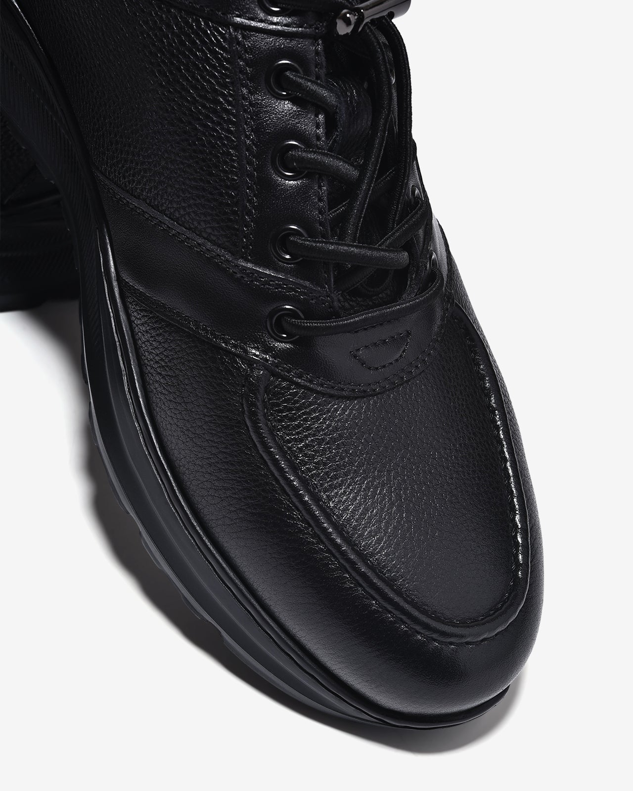Giày Hybrid Zuciani Đế Sneaker Dây Rút-GLC03Đen Color1
